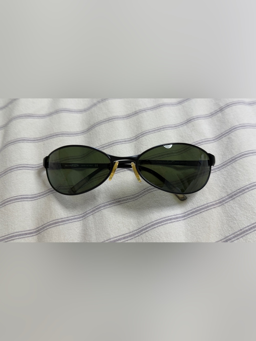 Authentic Vintage ARNETTE Steel Swinger
3002 - 501/71 Metal Sunglasses Italy - Picture 3 of 9